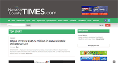 Desktop Screenshot of newtoncountytimes.com