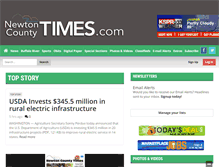 Tablet Screenshot of newtoncountytimes.com